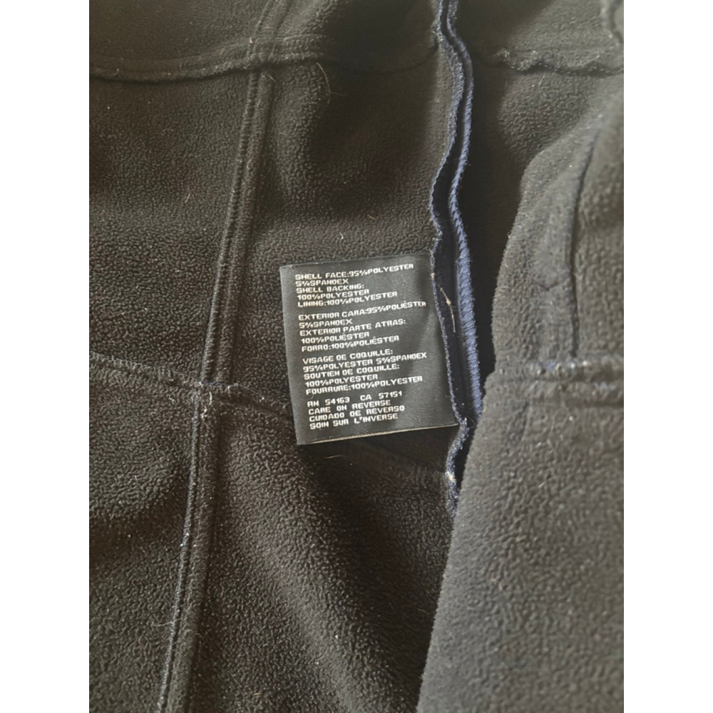 Women's GUESS Navy Trench Coat with Gold Buttons M - Picture 8 of 10